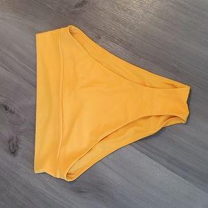 American Eagle Womens Medium High rise High cut Cheeky swimsuit bottoms
